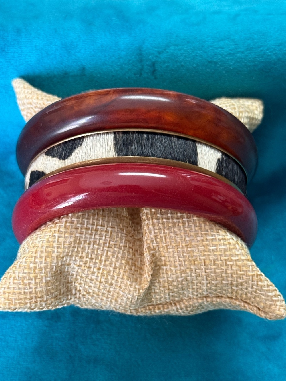 Stacked Women’s Bangle Bracelet Set – Multicolor NEW